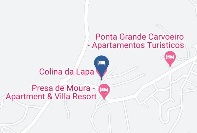 Colina Da Lapa Map