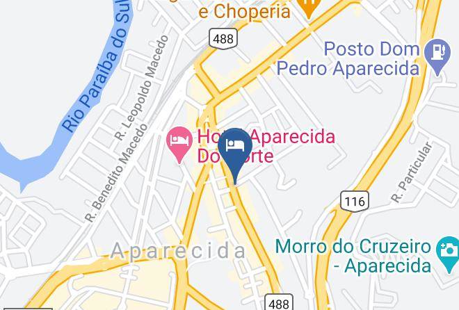 Aparecida - Colina Park Hotel Maps
