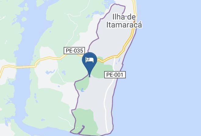 Ilha De Itamaraca - Colinas Do Sol Maps