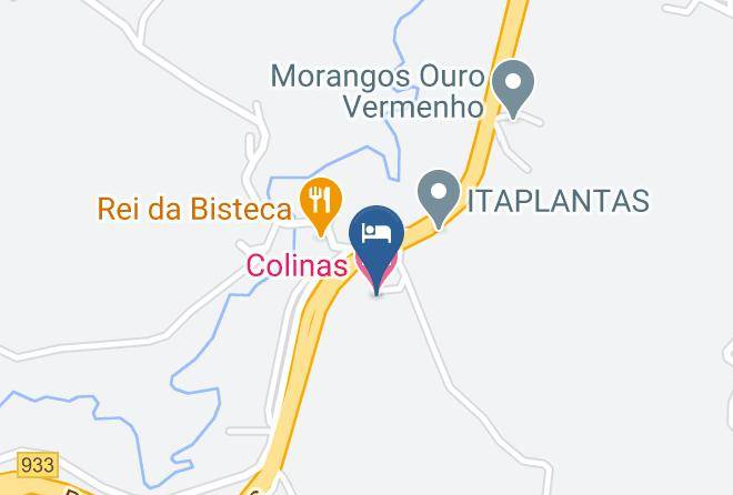 Itapeva - Colinas Motel Maps
