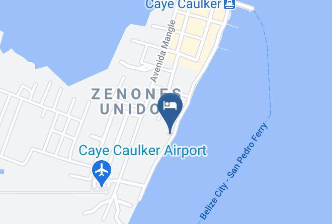 Belize - Colinda Cabanas Maps