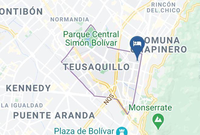 Bogota - Coliving La Paz Rumate Maps