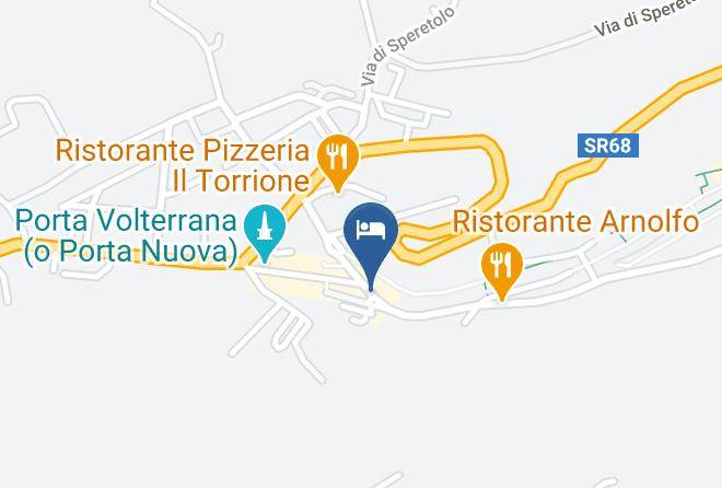 Siena - Colle Alta Apt Maps