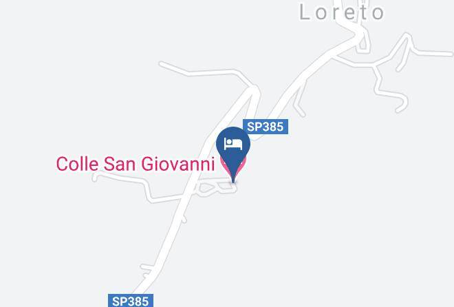 Colle San Giovanni Map