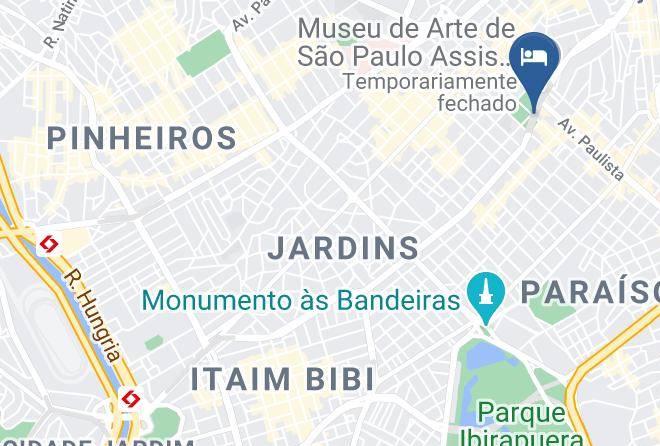 Sao Paulo Jardim Paulista - Collection Hotels & Resorts Maps