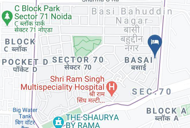 Noida - Collection O 30039 Red Carpet Hotels Maps