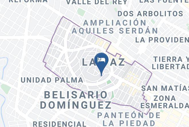 Puebla La Paz - Collection O Arkana Urban Maps