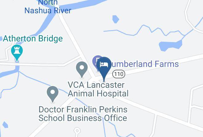 College Town Inn Map