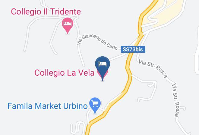 Pesaro And Urbino - Collegio La Vela Maps