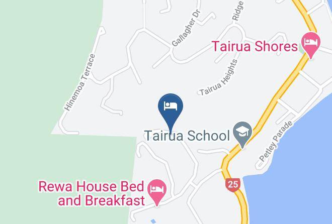 Thames Coromandel - Colleith Lodge Maps