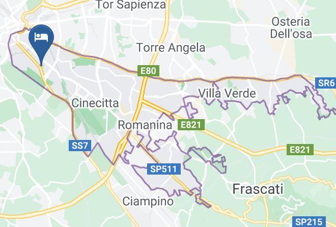 Colli Albani Terrace Map