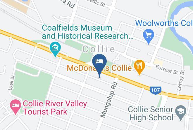 Collie - Collie Motel Maps