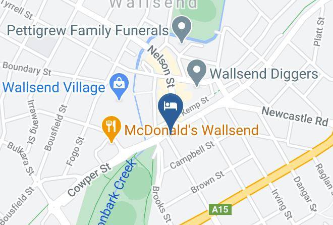 Newcastle - Colliery Inn Wallsend Nsw Maps