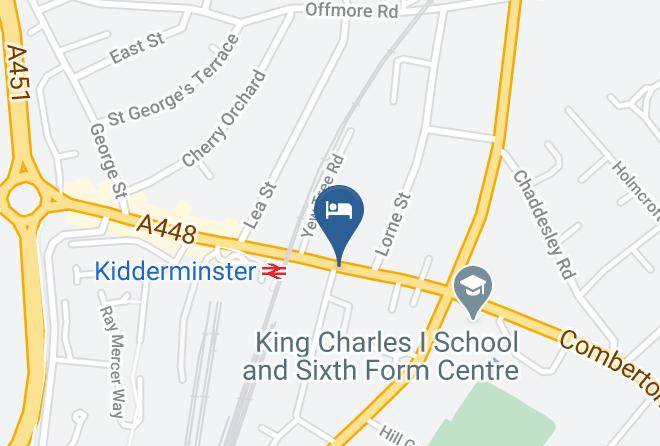 Worcs - Collingdale Hotel Maps