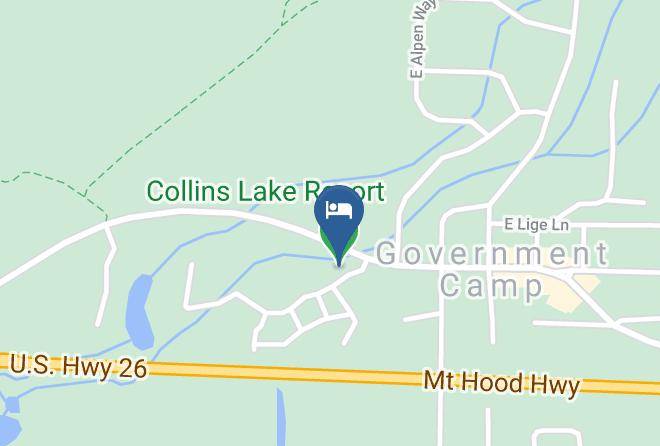 Clackamas - Collins Lake Resort Maps