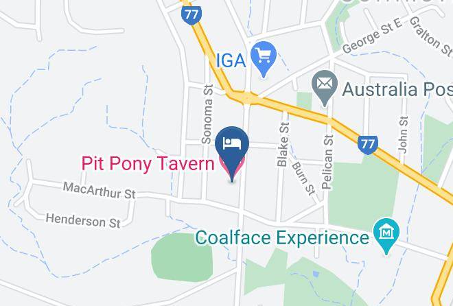 Collinsville Hotel Map