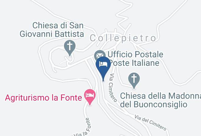 L Aquila - Collis Petri Relais Maps