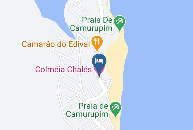 Colmeia Chales Map