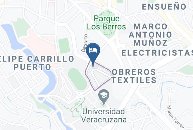 Xalapa - Colombe Hotel Boutique Maps