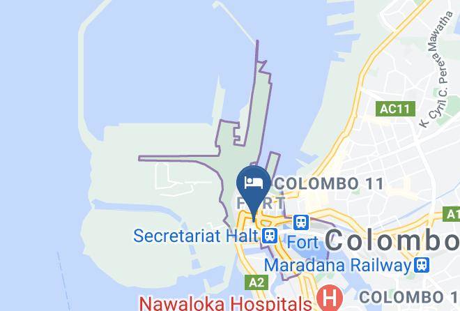 Colombo - Colombo City Hotels Maps