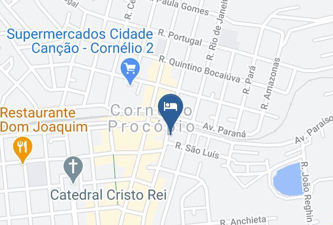 Cornelio Procopio - Colombo Hotel Maps