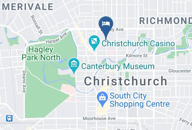 Christchurch - Colombo In The City Maps