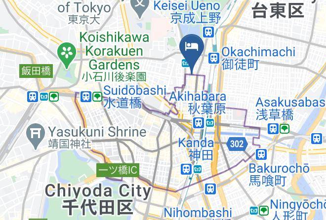 Chiyoda Ward - Colon Hotel Maps