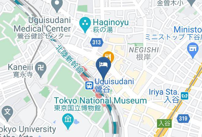 Taito Ward - Colon Hotel Maps