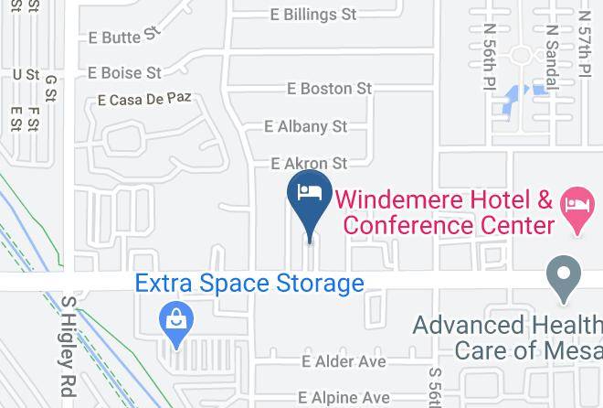 Maricopa - Colonade Motel Maps