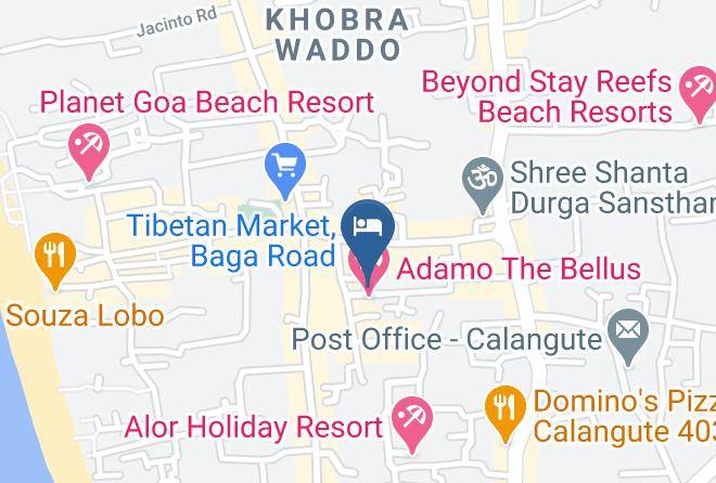 Bardez - Colonia De Braganza Resort Maps