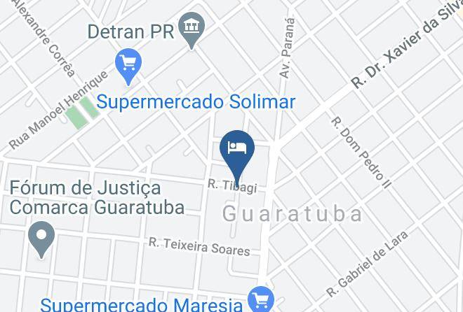 Guaratuba - Colonia De Ferias Sindafep Maps