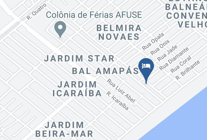 Peruibe - Colonia De Ferias Sitraemfa Maps