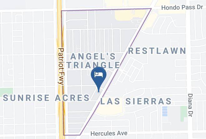 El Paso - Colonia Motor Hotel Maps