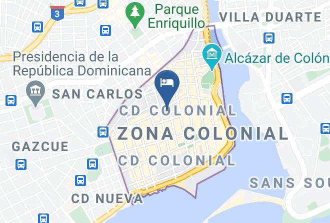 Santo Domingo De Guzman - Colonial 154 H Boutique Maps