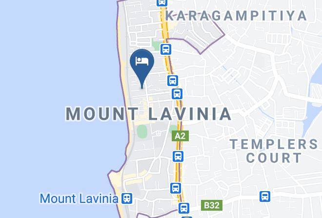 Colombo - Colonial Charm By The Beach Maps