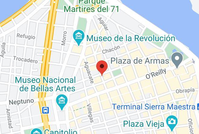 La Habana Vieja - Colonial Habana Maps
