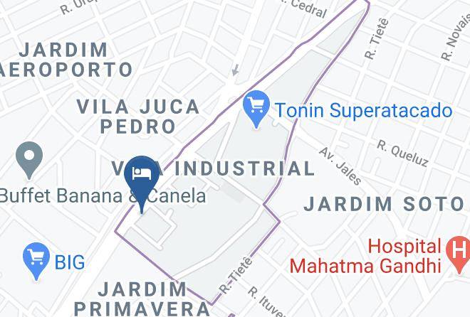 Catanduva - Colonial Hotel Maps