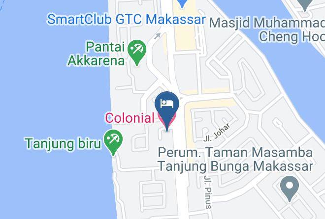 Makassar - Colonial Hotel Maps