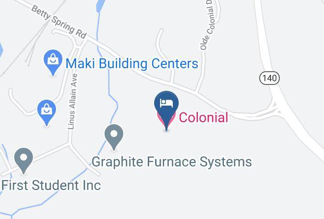 Worcester - Colonial Hotel Maps