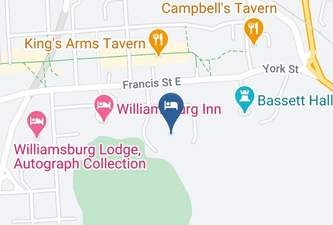 Williamsburg City - Griffin Hotel Maps