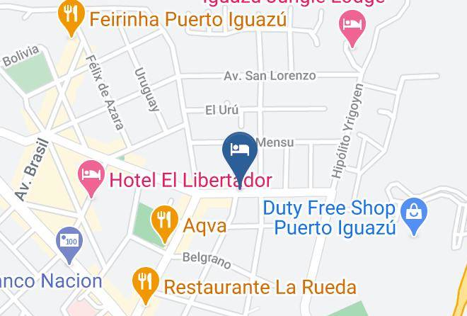 Puerto Esperanza - Colonial Iguazu Maps