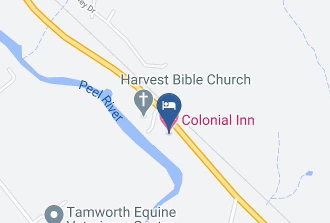 Tamworth Regional - Colonial Inn Motel Maps