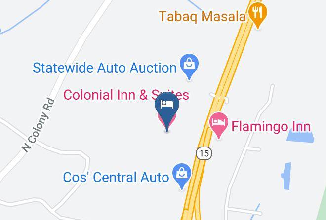 New Haven - Colonial Inn & Suites Maps