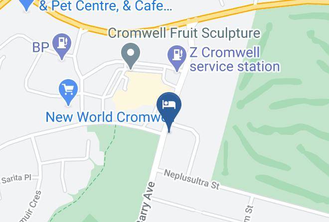 Central Otago - Colonial Manor Motel Maps