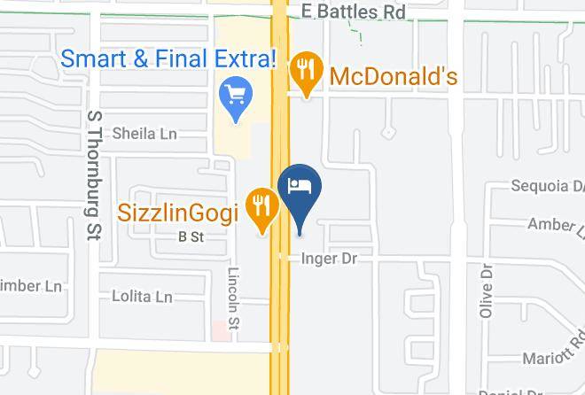 Santa Barbara - Colonial Motel Maps