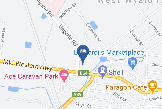 Bland - Colonial Motor Inn West Wyalong Maps