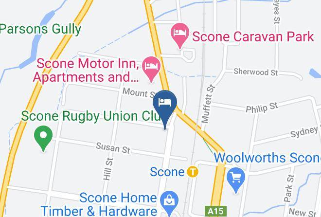 Upper Hunter Shire - Colonial Motor Lodge Maps
