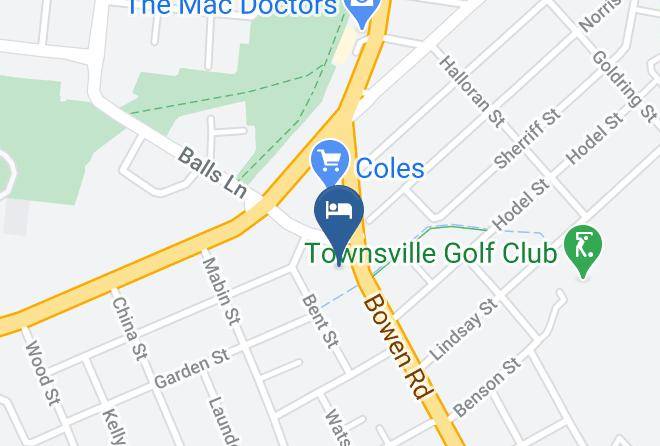 Townsville - Colonial Rose Motel Townsville Maps