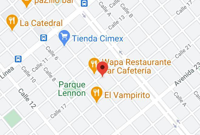 Plaza De La Revolucion - Colonial Vedado Maps