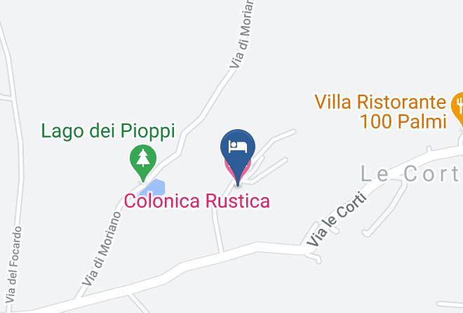 Florence - Colonica Rustica Maps